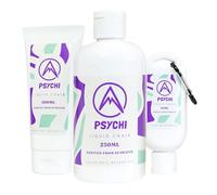 Psychi Liquid Chalk | Bouldering Rock Climbing Gym Weightlifting & Hybrid Fitness - Resin-Free, Fast-Drying Strong Grip | Responsibly Made from Seawater - Long Lasting, Clean Formula | UK Made (250ML)