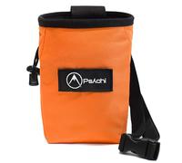 Psychi OG Chalk Bag with Storage Pocket and Waist Starp For Rock Climbing Bouldering (Orange)
