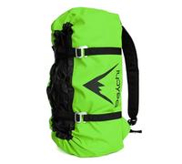 Psychi Rock Climbing Rope Bag with Ground Sheet Buckles and Carry Straps (Green)