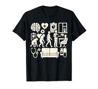 Psychiatric Nurse Evolution Funny Mental Health Graphic T-Shirt