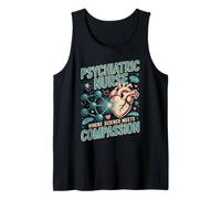 Psychiatric Nurse Where Science Meets Compassion Nurses Tank Top