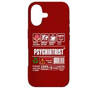 Psychiatrist Psychotherapy Label Sarcasm Skills Coffee Wine Case for iPhone 17