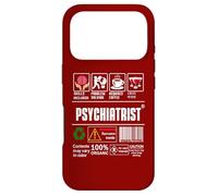 Psychiatrist Psychotherapy Label Sarcasm Skills Coffee Wine Case for iPhone 17 Pro