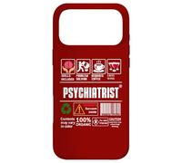 Psychiatrist Psychotherapy Label Sarcasm Skills Coffee Wine Case for iPhone 17 Pro Max