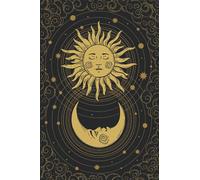 Psychic Journal: Celestial Sun, Moon and Stars Lined Notebook Log for a Psychic Medium, Empath, Clairvoyant for Psychic Development Practice (6" x 9" - 101 Page Diary)