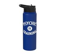 Psychic Medium Apparel | Funny Cute Psychics Design Stainless Steel Insulated Water Bottle