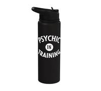 Psychic Medium Apparel | Funny Cute Psychics Design Stainless Steel Insulated Water Bottle