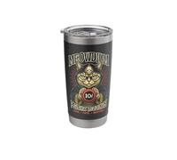 Psychic Reading Funny Cat Fortune Teller Crystal Ball Mystic Stainless Steel Insulated Tumbler