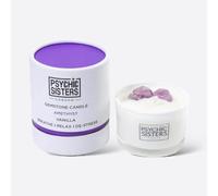 Psychic Sisters Gemstone Candle (Amethyst - Vanilla)