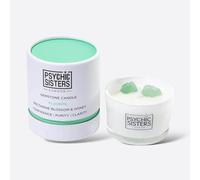 Psychic Sisters Gemstone Candle (Fluorite Candle - Nectarine Blossom and Honey)