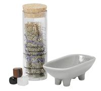 Psychic Sisters - Sage Ritual Set - Detox Negative Energy - Handmade Californian White Sage & Smudge Bowl - 3 Different Crystals - Reiki Cleansed & Energised Crystals