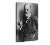 Psycho Analyst Sigmund Freud Canvas Poster Wall Art Decor Print Picture Paintings for Living Room Bedroom Decoration 24x36inch(60x90cm)