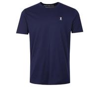 Psycho Bunny Classic Crew T-Shirt Colour : Dark Blue, Size : XXL