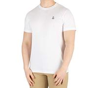 Psycho Bunny Classic Crew T-Shirt Colour : White, Size : XXL