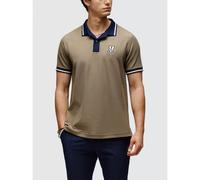 Psycho Bunny Mens Dusky Green Wade Pique Polo Shirt