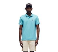 Psycho Bunny Mens Milky Blue Classic Pique Polo Shirt