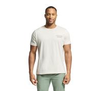 Psycho Bunny Mens Natural Linen Sydney Back Graphic T-Shirt