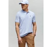 Psycho Bunny Mens Zen Blue Classic Pique Polo Shirt