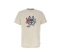 Psycho Bunny Oscar Graphic crew neck T-shirt - White XS-S-M-L