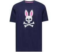 Psycho Bunny Rex Graphic Tee, Evening Blue, Large