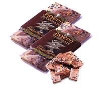 PSYCHO CHOCOLATE - Chilli Chocolate Poppin' Mud Pie with Naga Jolokia (Ghost Pepper) 2 x 100g Bars