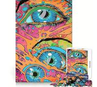 Psycho Dream Jigsaw Puzzles for Teenagers 1000 Pieces Intellect Toy Indoor Fun Quality Cut Creative Gift (38x52cm)