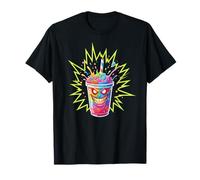 Psycho Energy Drink Evil Clown Cup Horror Splash T-Shirt