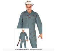 FIESTAS GUIRCA Mens Hockey Boiler Suit Fancy Dress Halloween Costume Size Large