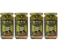 Psycho Juice Gherkins - Ghost Pepper Pickled Gherkins x 2 Jars (Pack of 2)