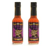 Psycho Juice Hot Sauce Scorpion Pepper Chilli Sauce 148ml (Pack 2)