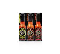 Psycho Juice Mini Three Pack Hot Chilli Pepper Sauce 3 x 59ml Bottles (Hot)