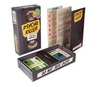 Psycho Killer Card Game - VHS-Style Horror Survival Party Game for Adults & Teens, 2-6 Players, Ages 16+, Escape Tabletop Games, New Third Edition