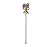 Psycho Mardi Gras Jester Cane Adult Costume Accessory