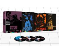 Psycho The Story Continues - 3 x 4k HDR Special Edition Box - Richard Franklin