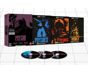 Psycho The Story Continues - 3 x 4k HDR Special Edition Box - Richard Franklin