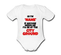 Psychobaby CITY GROUND INSTANT PREVIEW - See What You are Buying Smallest Fan Custom Babygrow