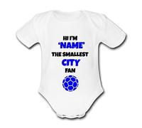 Psychobaby CITY INSTANT PREVIEW - See What You are Buying Smallest Fan Custom Babygrow Birmingham Cardiff Leicester