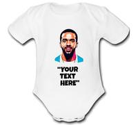 Psychobaby CRAIG Baby Grow Customisable Personalised Unique Baby Vest Babygrow Boys Girls Unisex Cute Top Bodysuit Custom text DAVID