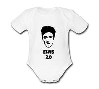 Psychobaby ELVIS 2.0 PRESLEY Baby Grow Cute Funny Unique Music