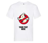 Psychobaby Ghost Kid's Children's T-shirt Custom Personalised Tshirt Tee Kids Shirt Top Cute Merch Funny Boys Girls Unisex White Busters 5