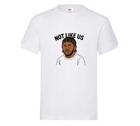 Psychobaby kendrick Kid's Children's T-Shirt Tshirt Tee Kids Shirt Top Cute Funny Boys Girls Unisex White lamar not like us