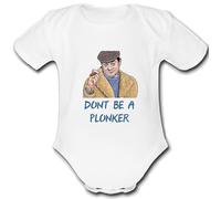 Psychobaby Only Fools present from for a mum mummy dad daddy gift Unique Horses Baby Vest Grow Babygrow Cute tOP Custom Boys and Girls Delboy Unisex plonker (9-12 Months)