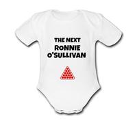 Psychobaby O'SULLIVAN RONNIE The Next CUSTOMISABLE. INSTANT PREVIEW AVAILABLE Unique SNOOKER Baby Name Vest Grow Babygrow Bodysuit CHANGE NAME AND COLOUR