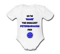 Psychobaby PETERBOROUGH INSTANT PREVIEW - See What You are Buying Smallest Fan Custom Babygrow United