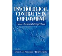 Psychological Contracts in Employment: Cross-National Perspectives