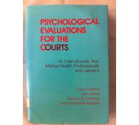 Psychological Evaluation For Courts: Handbook Of Mental Health