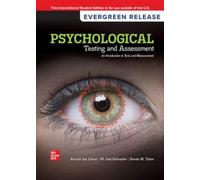Psychological Testing and Assessment: 2025 Release ISE