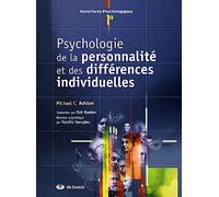Psychologie de la personnalité et des différences individuelles