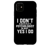 Psychologist Costume Clinical Behavioral Psychology Analysis Case for iPhone 11