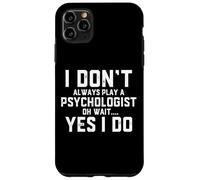 Psychologist Costume Clinical Behavioral Psychology Analysis Case for iPhone 11 Pro Max